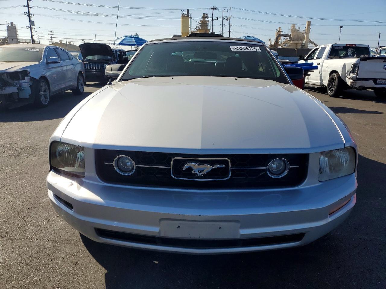 2006 Ford Mustang Silver vin: 1ZVHT84N965154116