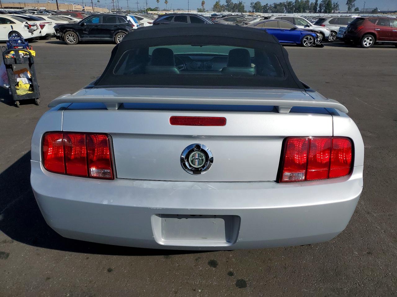 2006 Ford Mustang Silver vin: 1ZVHT84N965154116