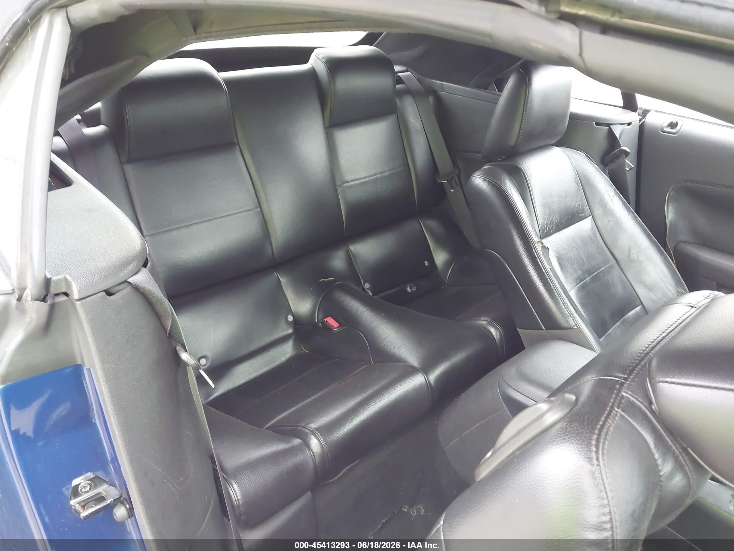 2007 Ford Mustang V6 Deluxe/v6 Premium Blue vin: 1ZVHT84N975197842