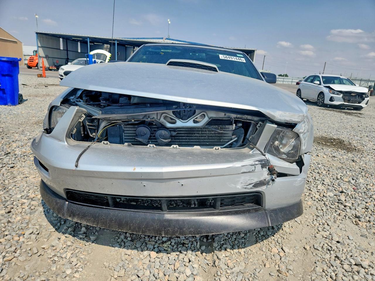 2009 Ford Mustang Gt Silver vin: 1ZVHT85H095109112