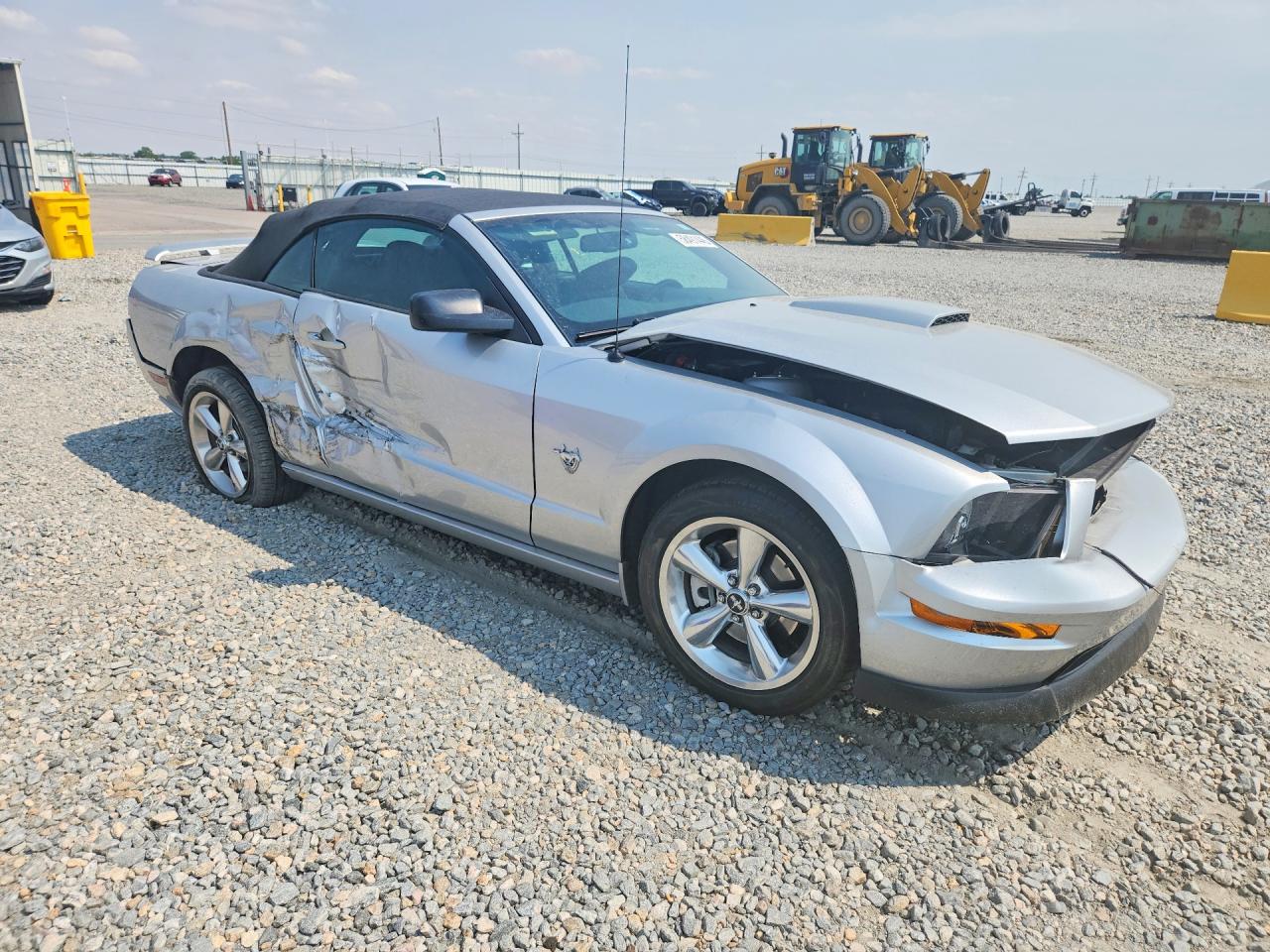 2009 Ford Mustang Gt Silver vin: 1ZVHT85H095109112