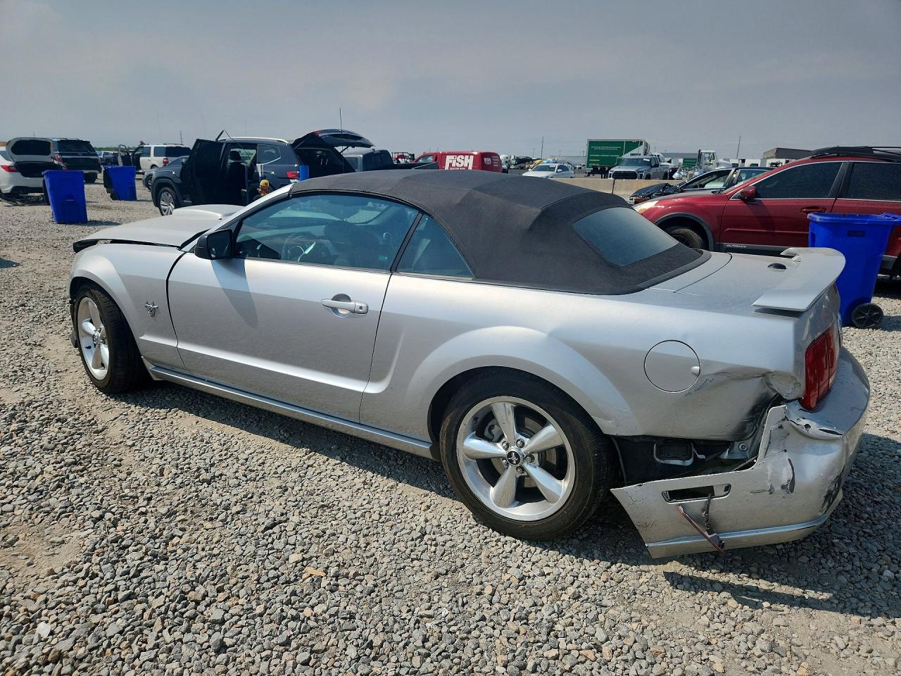 2009 Ford Mustang Gt Silver vin: 1ZVHT85H095109112