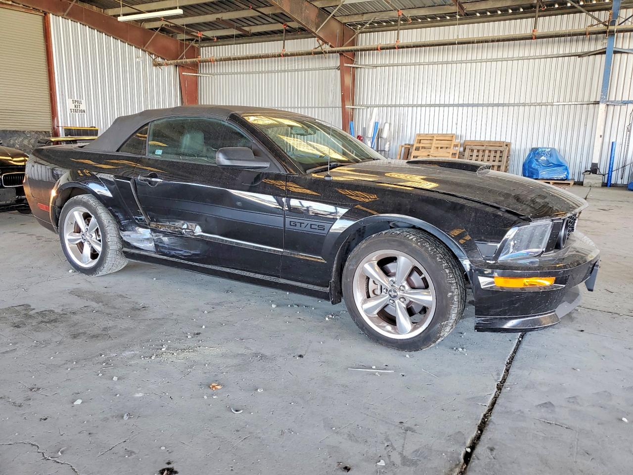 2008 Ford Mustang Gt Black vin: 1ZVHT85H185147589