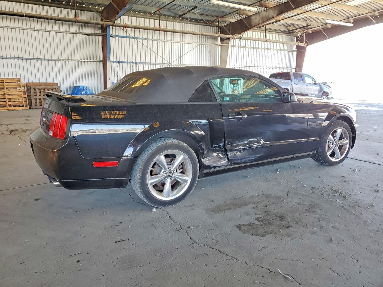 2008 Ford Mustang Gt Black vin: 1ZVHT85H185147589