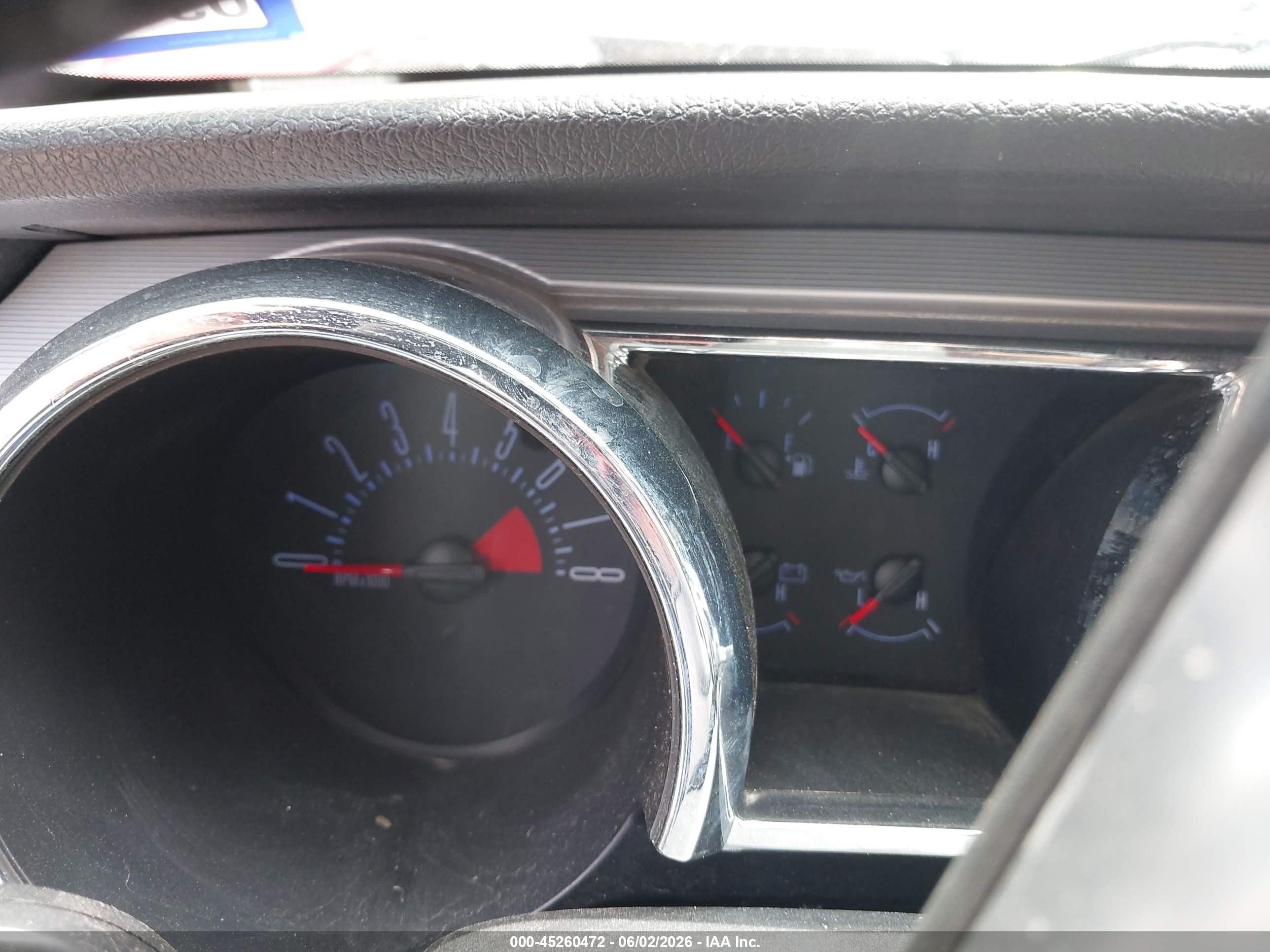 2008 Ford Mustang Gt Deluxe/gt Premium Red vin: 1ZVHT85H285169245