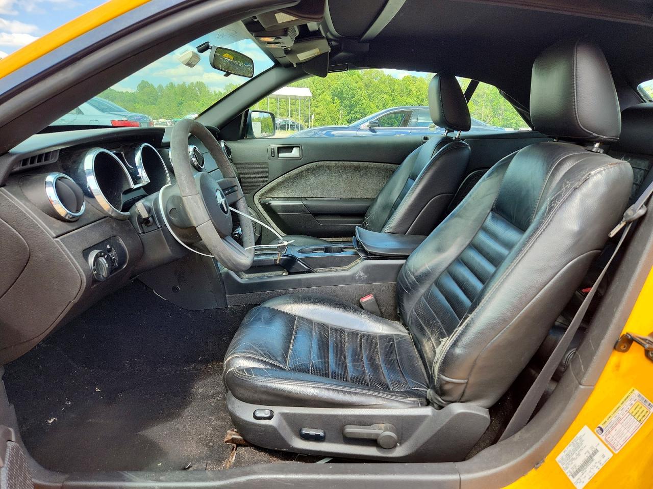 2008 Ford Mustang Gt Orange vin: 1ZVHT85H285203085