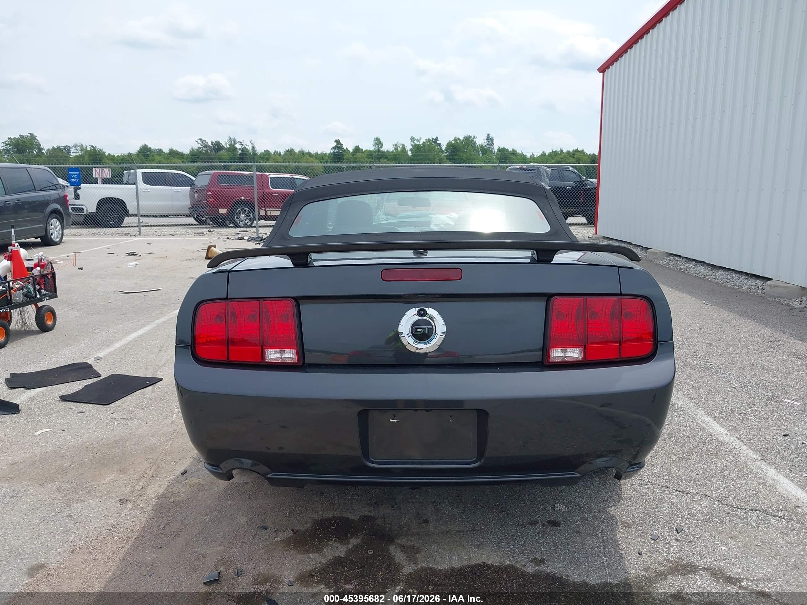 2009 Ford Mustang Gt/gt Premium Gray vin: 1ZVHT85H295121326