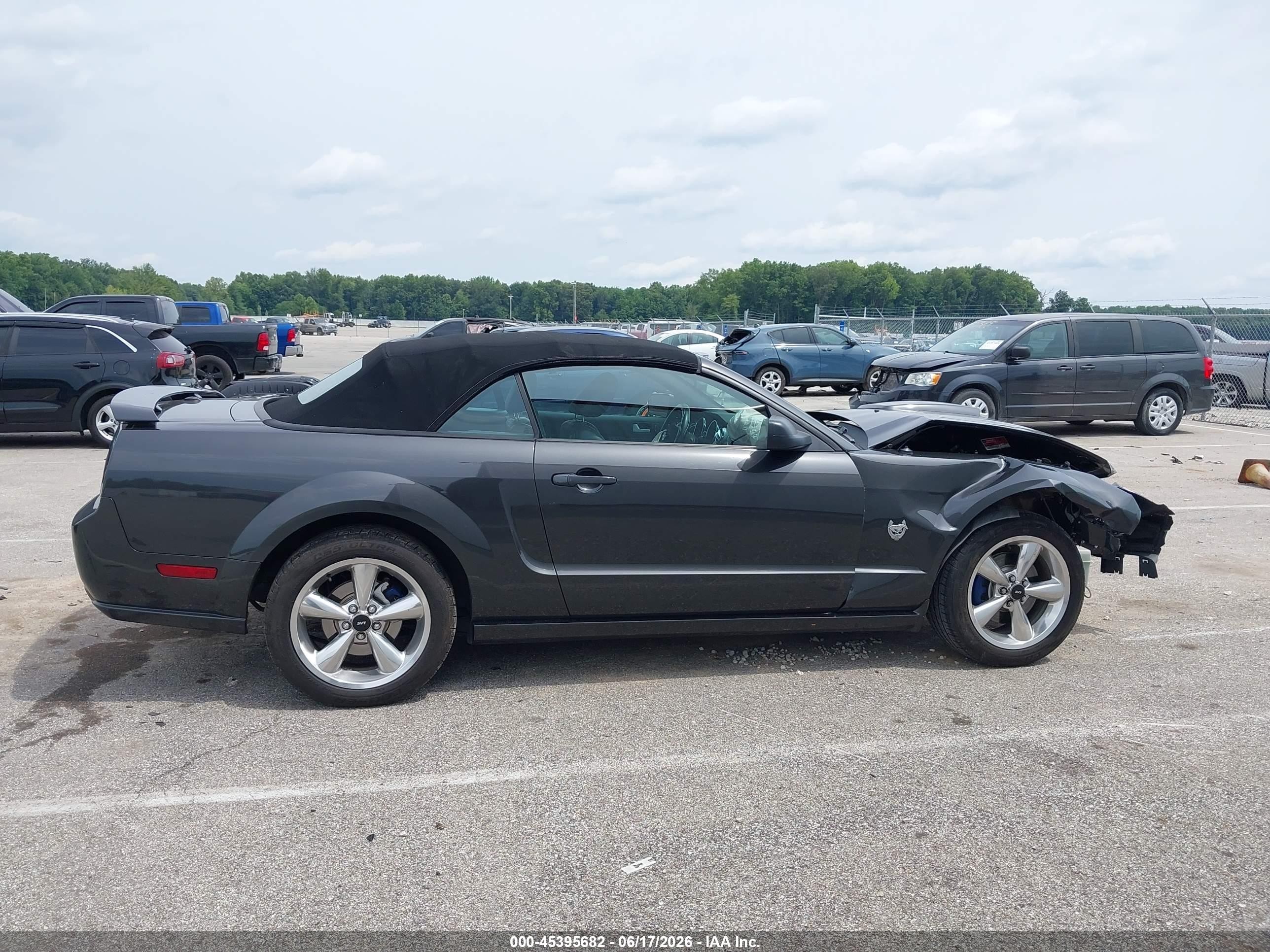 2009 Ford Mustang Gt/gt Premium Gray vin: 1ZVHT85H295121326