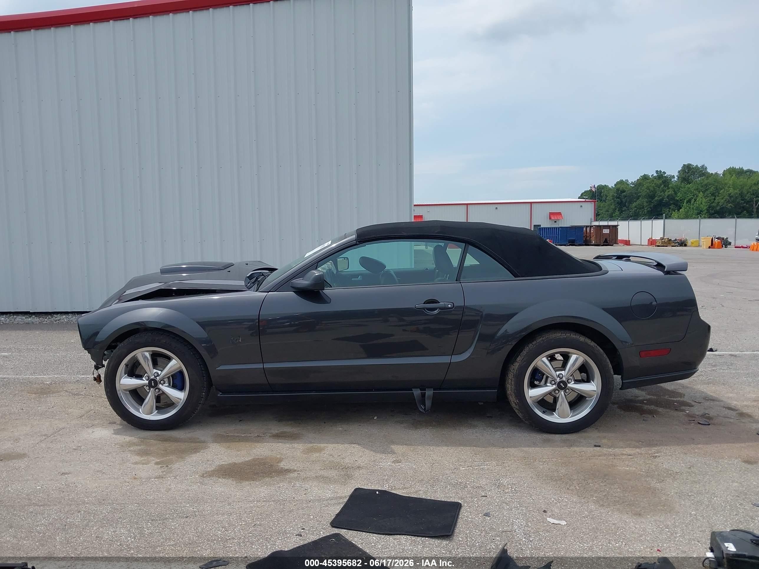 2009 Ford Mustang Gt/gt Premium Gray vin: 1ZVHT85H295121326