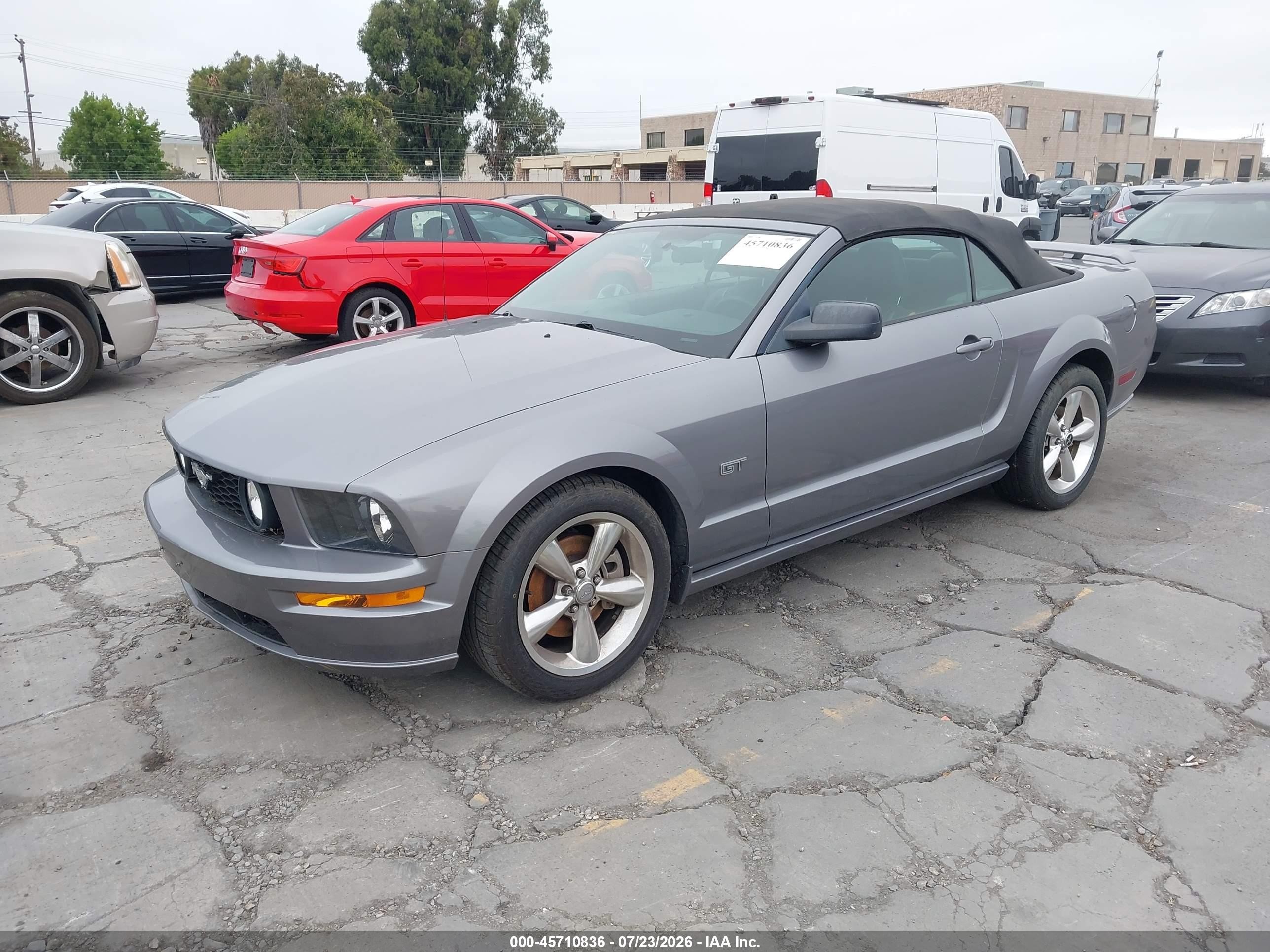 2006 Ford Mustang Gt Gray vin: 1ZVHT85H365182499