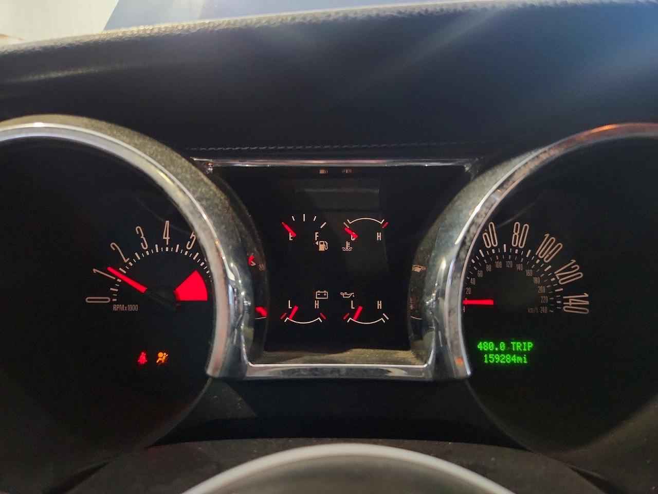 2007 Ford Mustang Gt Blue vin: 1ZVHT85H375306854