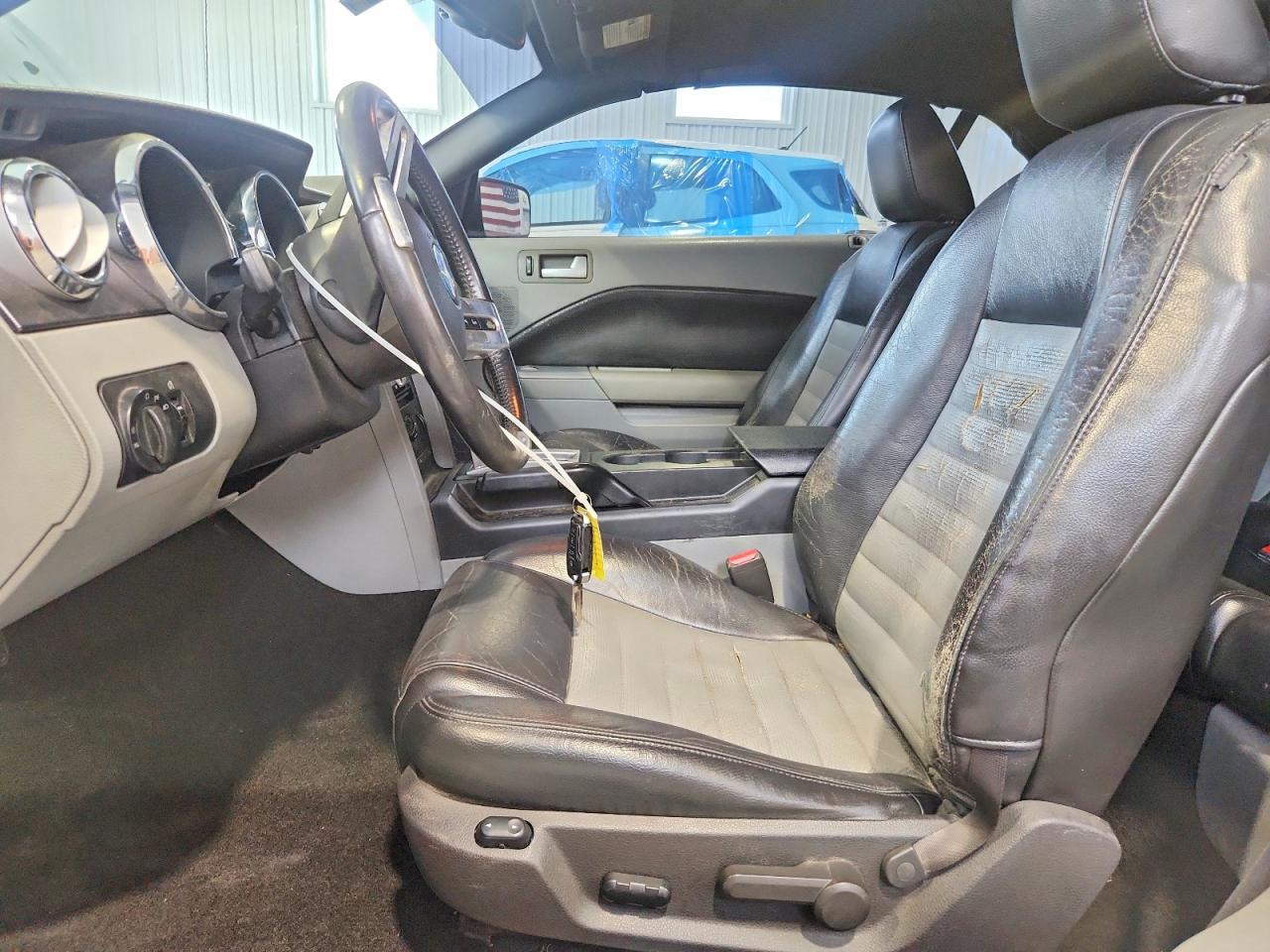 2007 Ford Mustang Gt Blue vin: 1ZVHT85H375306854