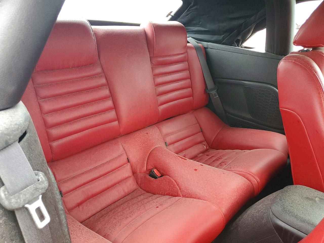 2008 Ford Mustang Gt Red vin: 1ZVHT85H385157928