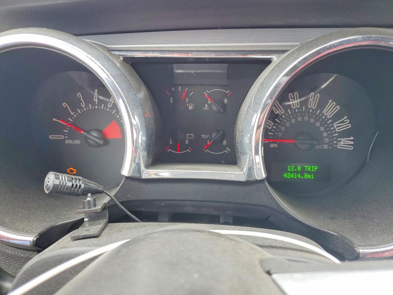 2008 Ford Mustang Gt Red vin: 1ZVHT85H385157928