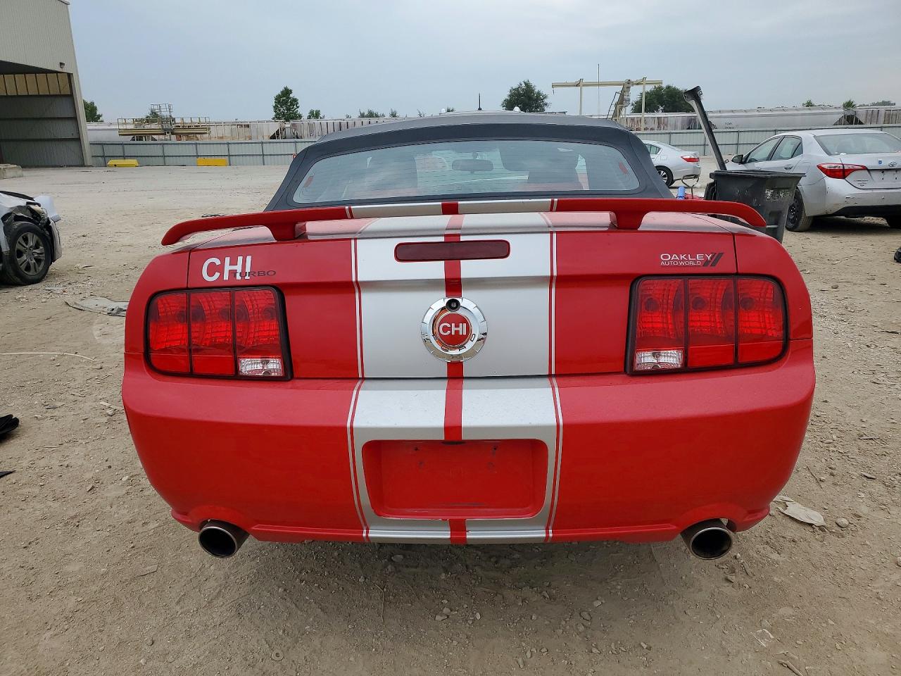 2008 Ford Mustang Gt Red vin: 1ZVHT85H385157928