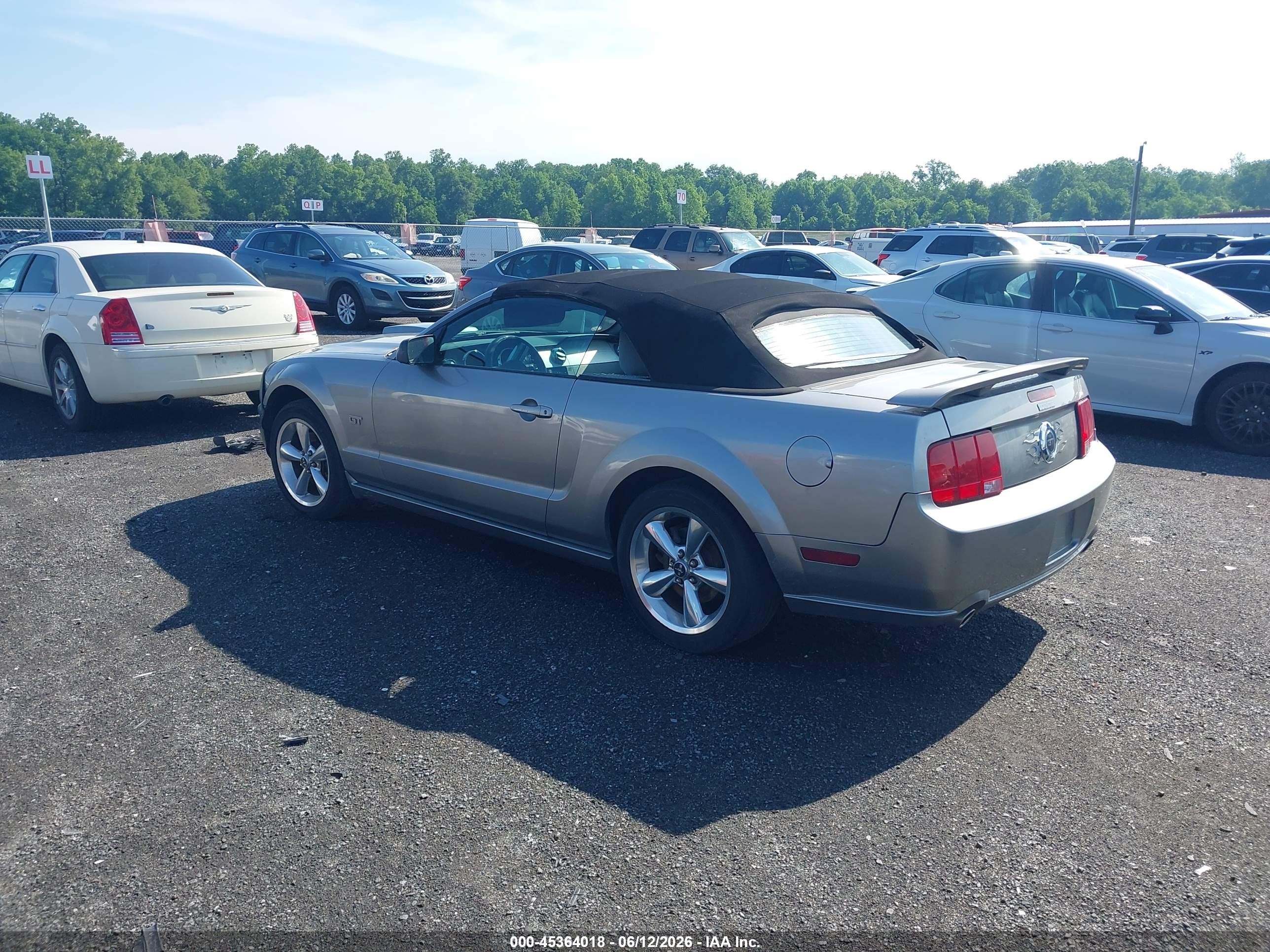 2008 Ford Mustang Gt Deluxe/gt Premium Серый vin: 1ZVHT85H385170971