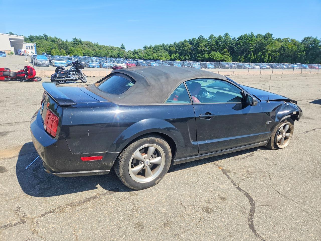 2006 Ford Mustang Gt Black vin: 1ZVHT85H465230026