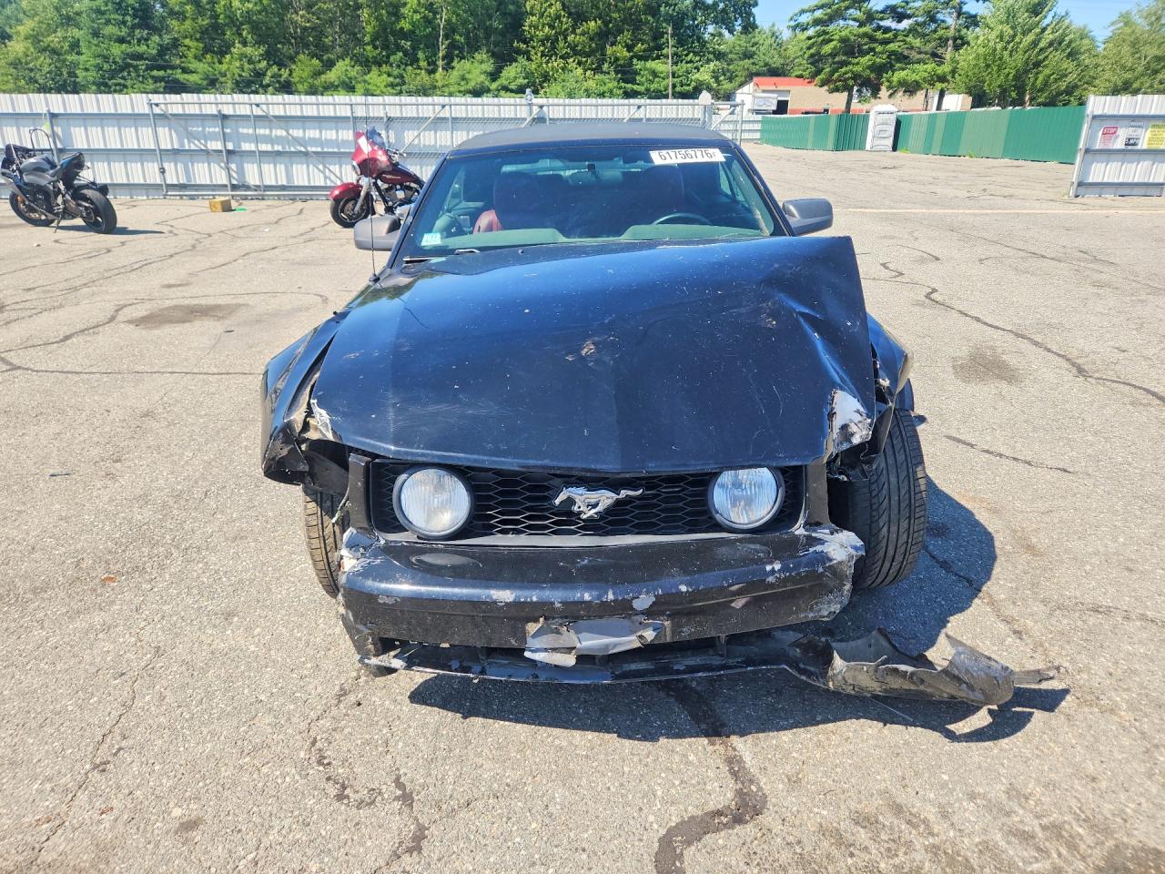 2006 Ford Mustang Gt Black vin: 1ZVHT85H465230026