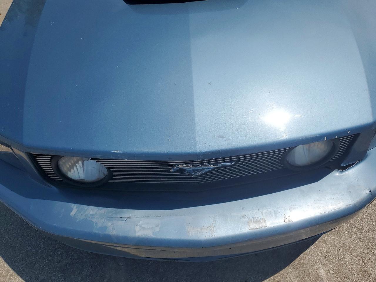 2005 Ford Mustang Gt Blue vin: 1ZVHT85H655248624