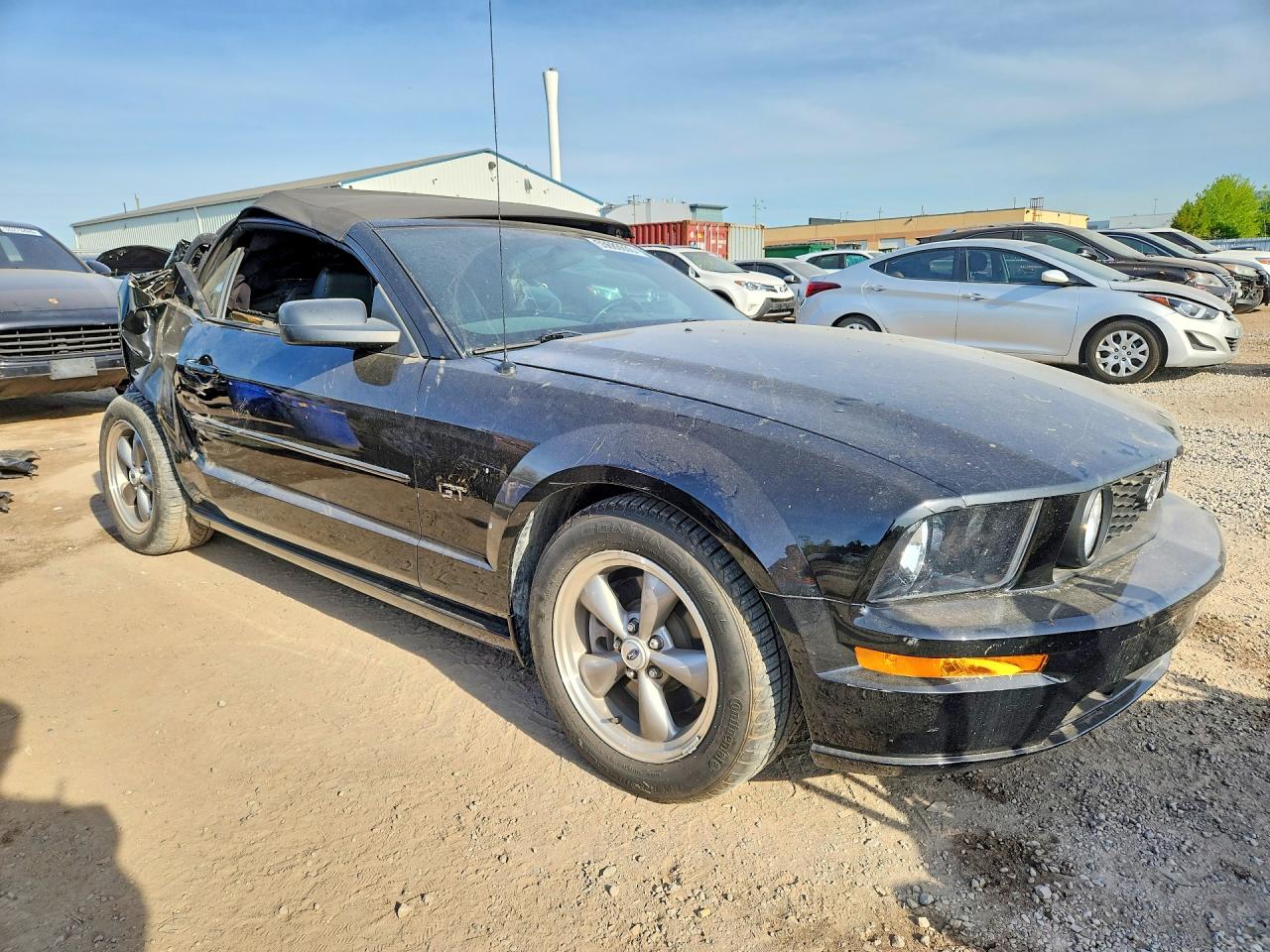 2006 Ford Mustang Gt Black vin: 1ZVHT85H765198396