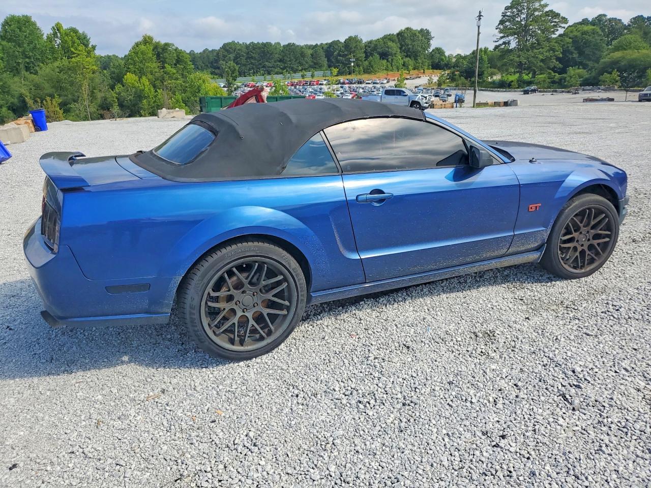 2006 Ford Mustang Gt Blue vin: 1ZVHT85H765255227