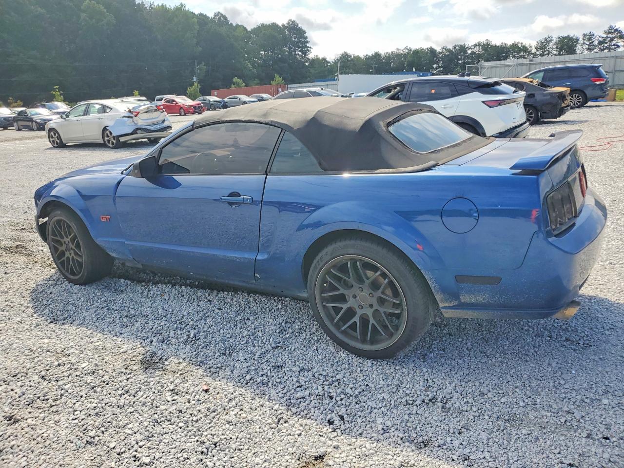 2006 Ford Mustang Gt Blue vin: 1ZVHT85H765255227