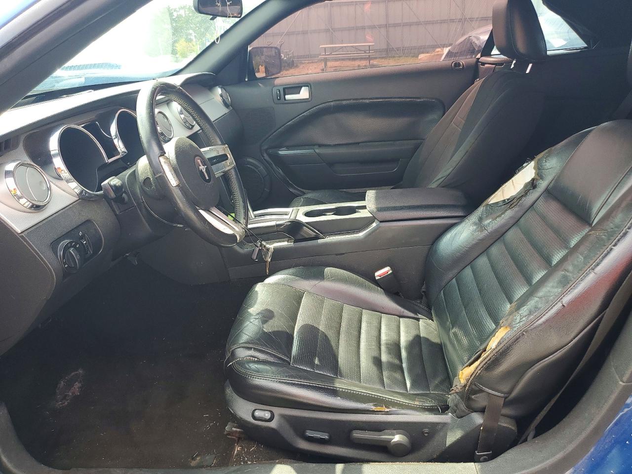 2006 Ford Mustang Gt Blue vin: 1ZVHT85H765255227