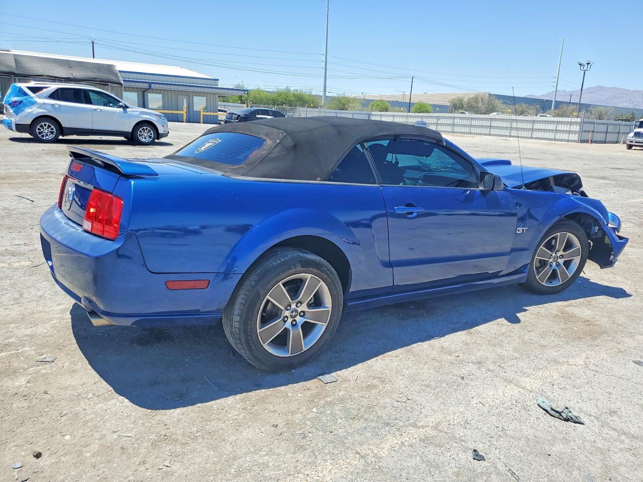 2008 Ford Mustang Gt Синий vin: 1ZVHT85H885156872