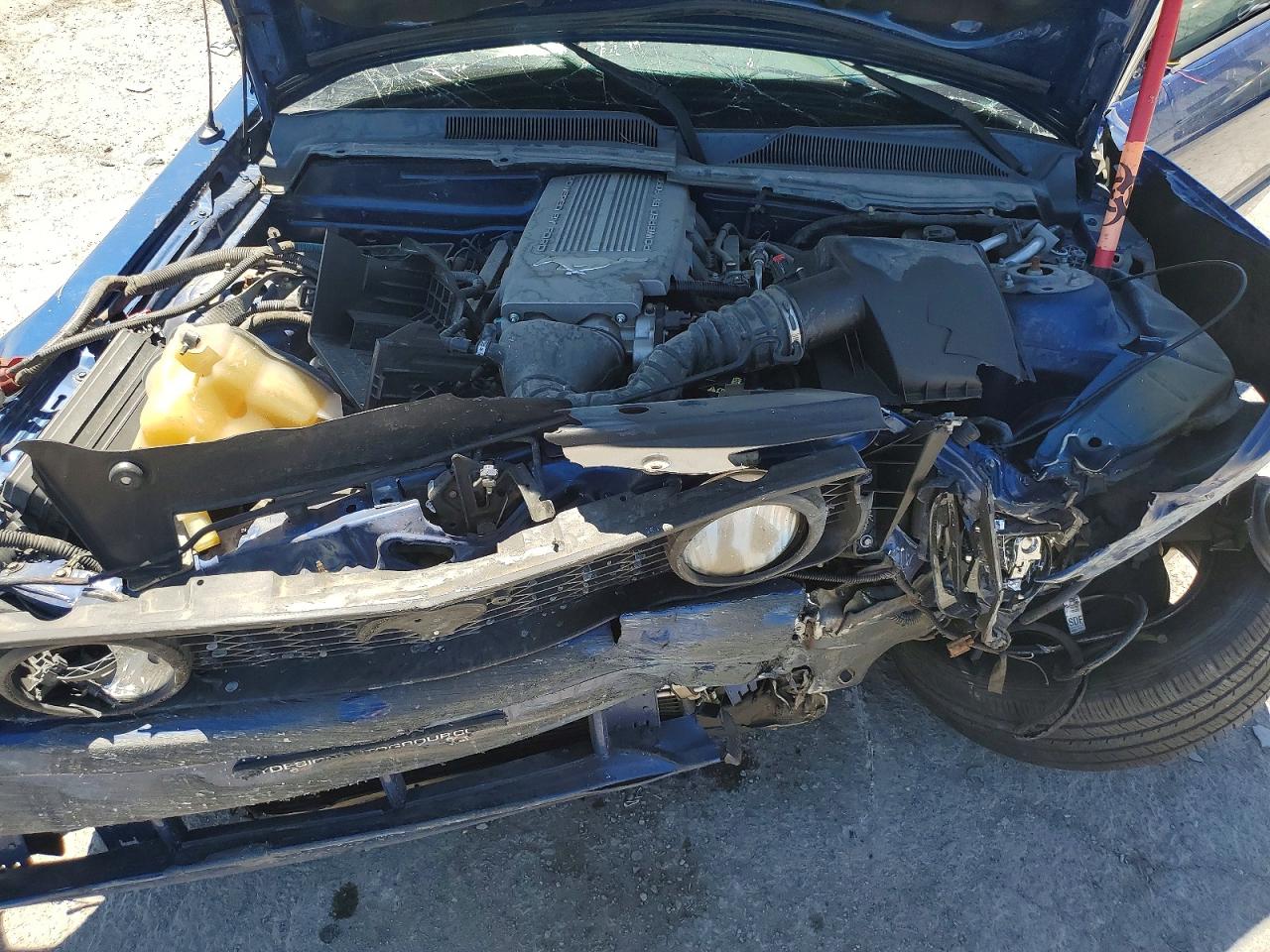 2008 Ford Mustang Gt Синий vin: 1ZVHT85H885156872