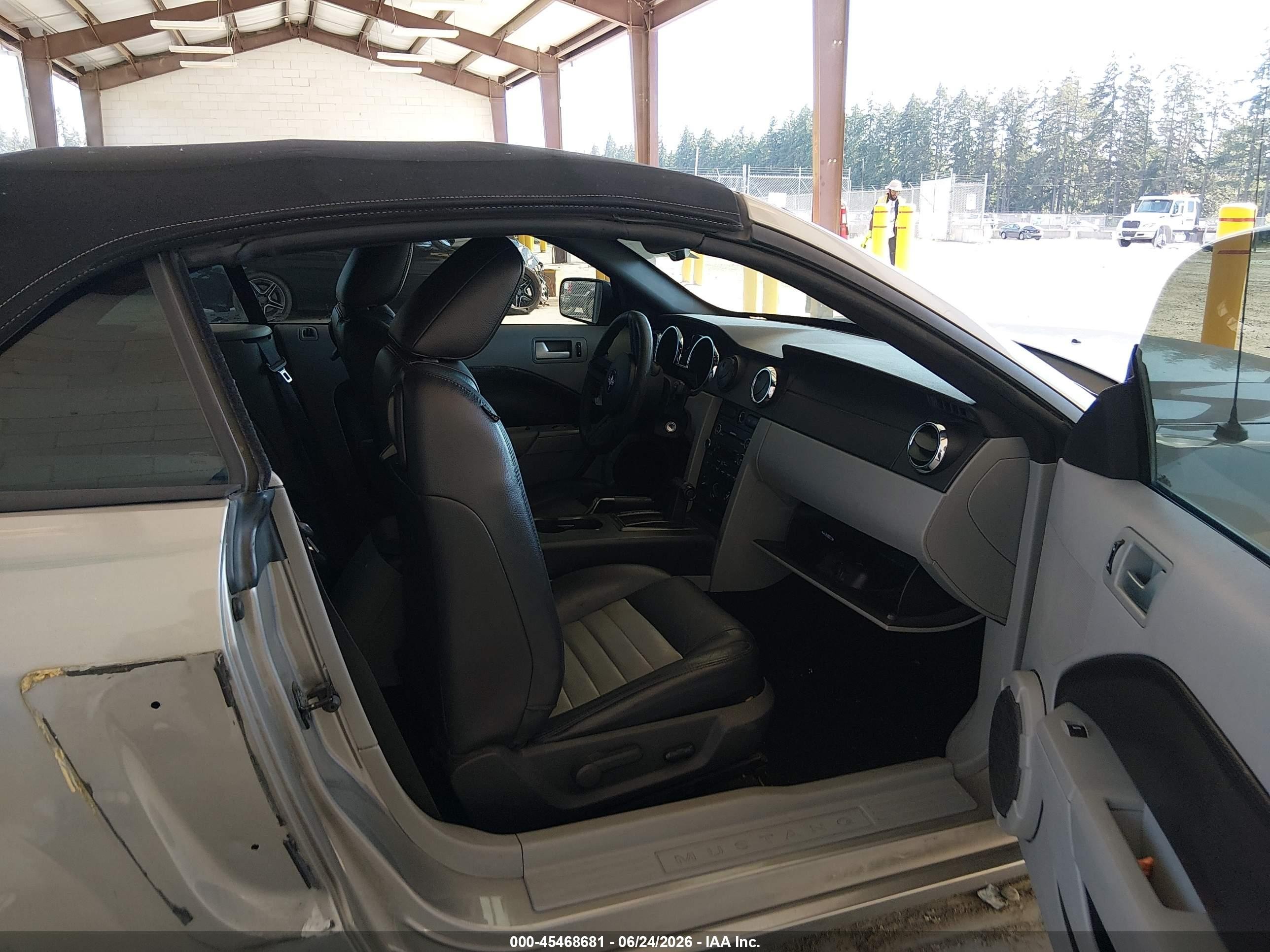 2009 Ford Mustang Gt Silver vin: 1ZVHT85H895121587