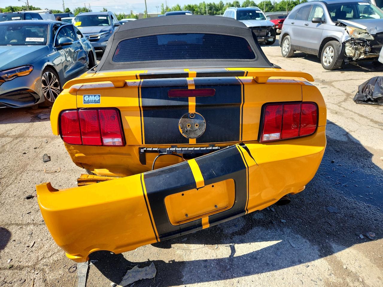 2009 Ford Mustang Gt Orange vin: 1ZVHT85H895142164