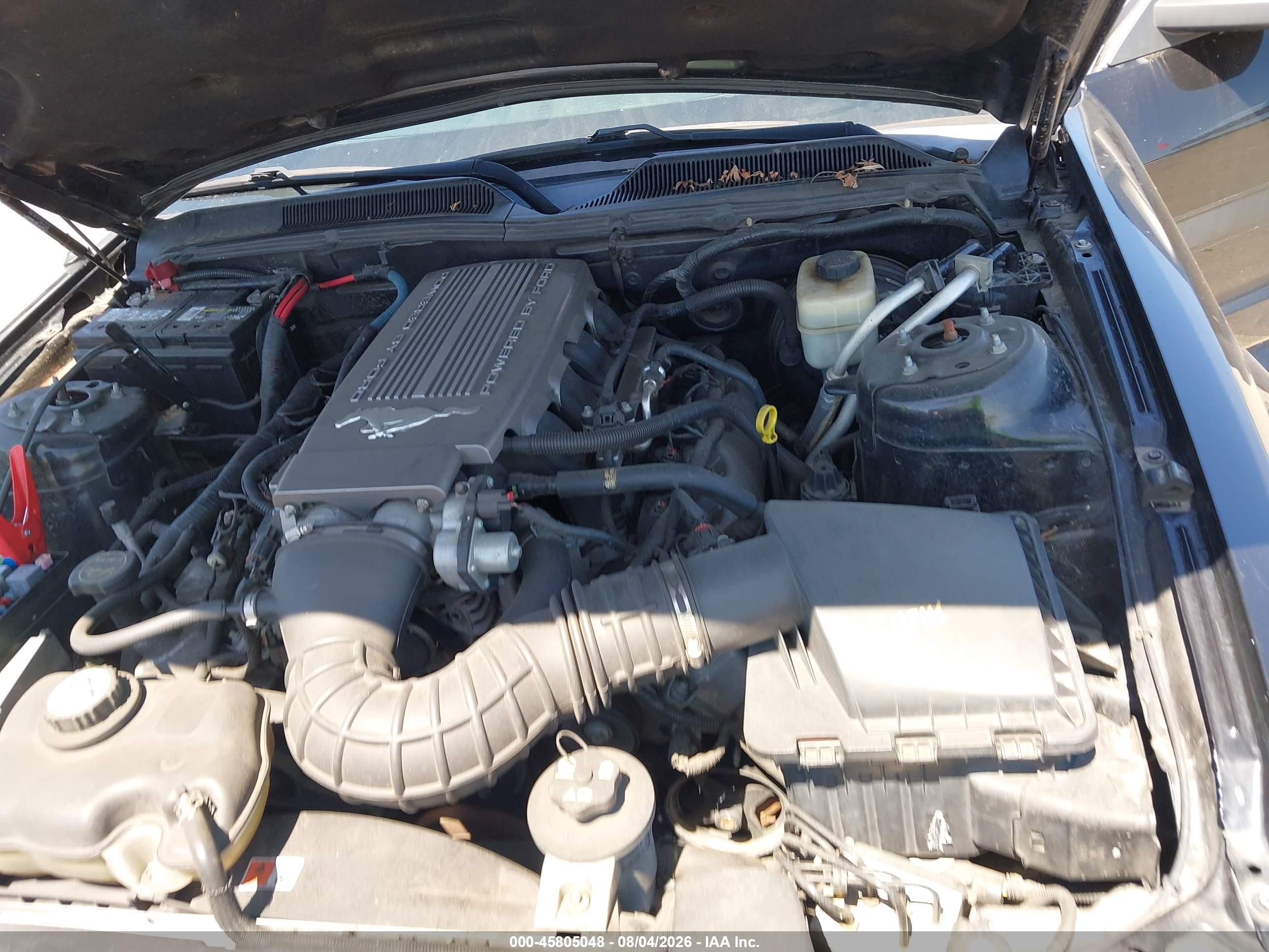 2007 Ford Mustang Gt Deluxe/gt Premium Черный vin: 1ZVHT85HX75229254