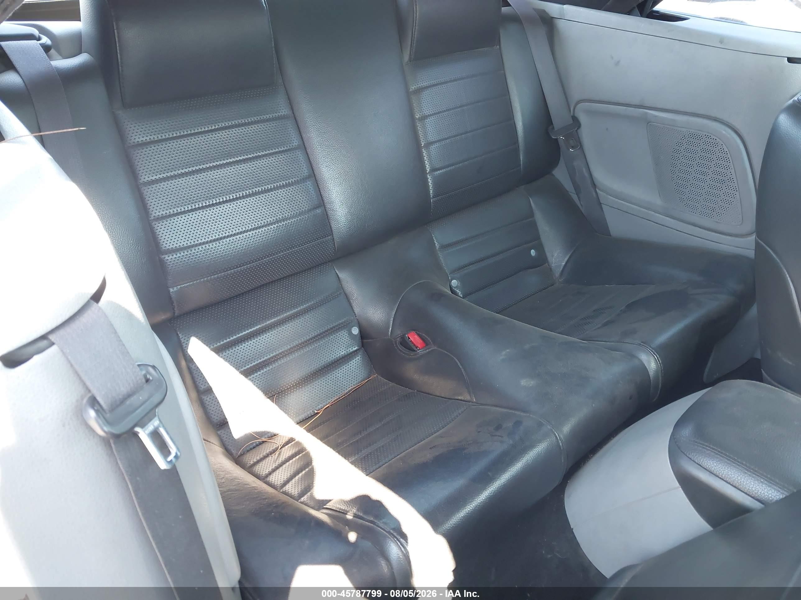 2007 Ford Mustang Gt Deluxe/gt Premium Black vin: 1ZVHT85HX75338278