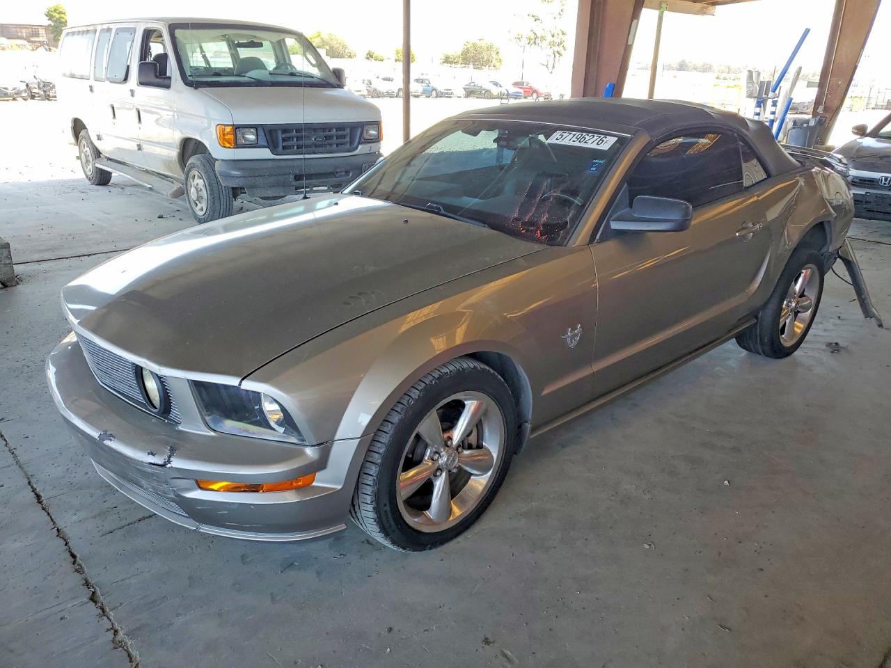 2009 Ford Mustang Gt Gray vin: 1ZVHT85HX95105617