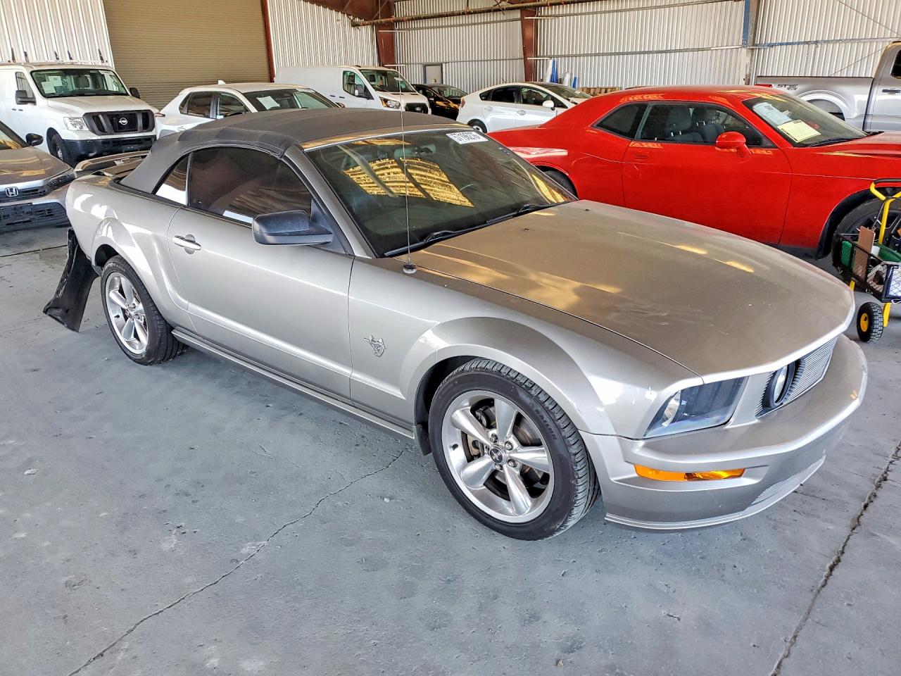 2009 Ford Mustang Gt Gray vin: 1ZVHT85HX95105617