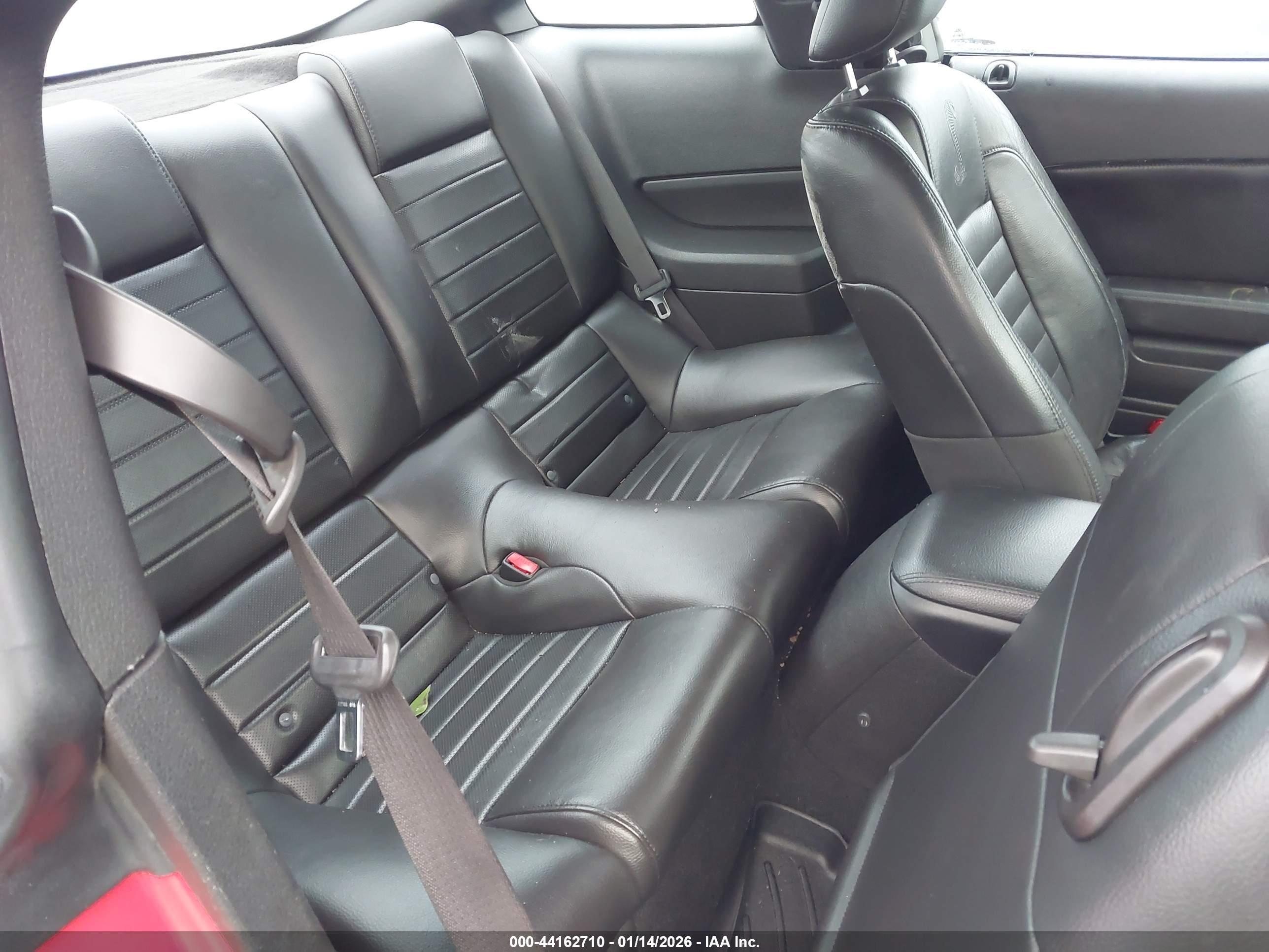 2009 Ford Shelby Gt500   Red vin: 1ZVHT88S095144613