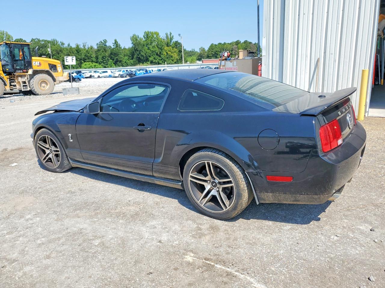 2009 Ford Mustang Shelby Gt500 Black vin: 1ZVHT88S495144002