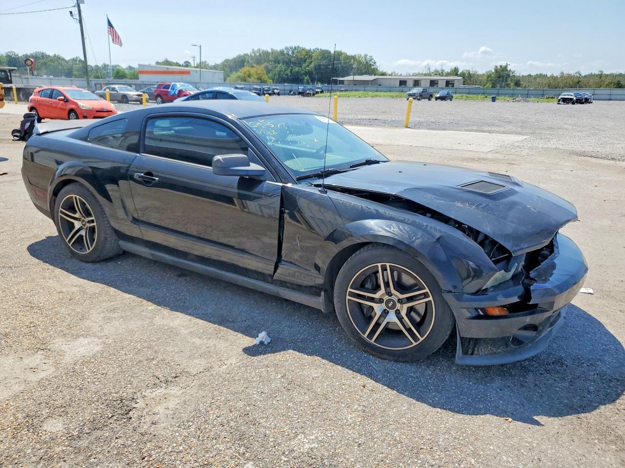 2009 Ford Mustang Shelby Gt500 Black vin: 1ZVHT88S495144002