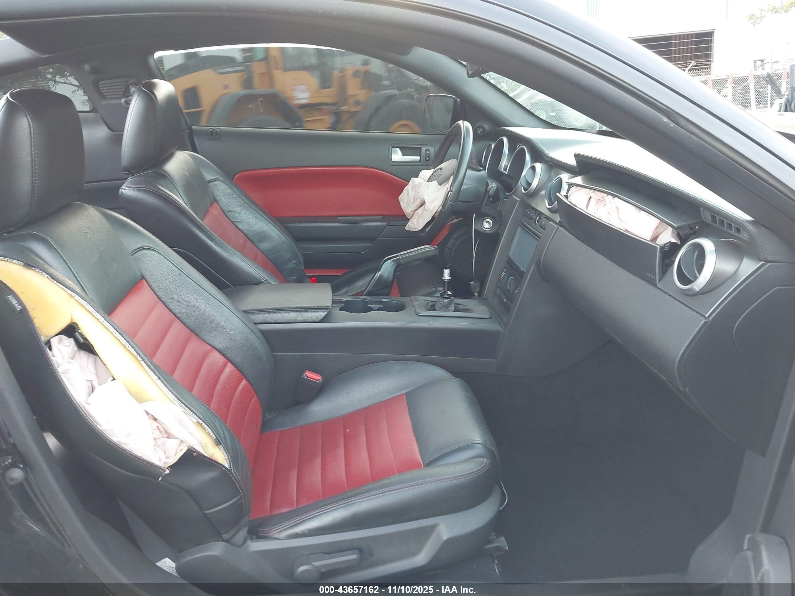 2007 Ford Shelby Gt500   Черный vin: 1ZVHT88S675260329