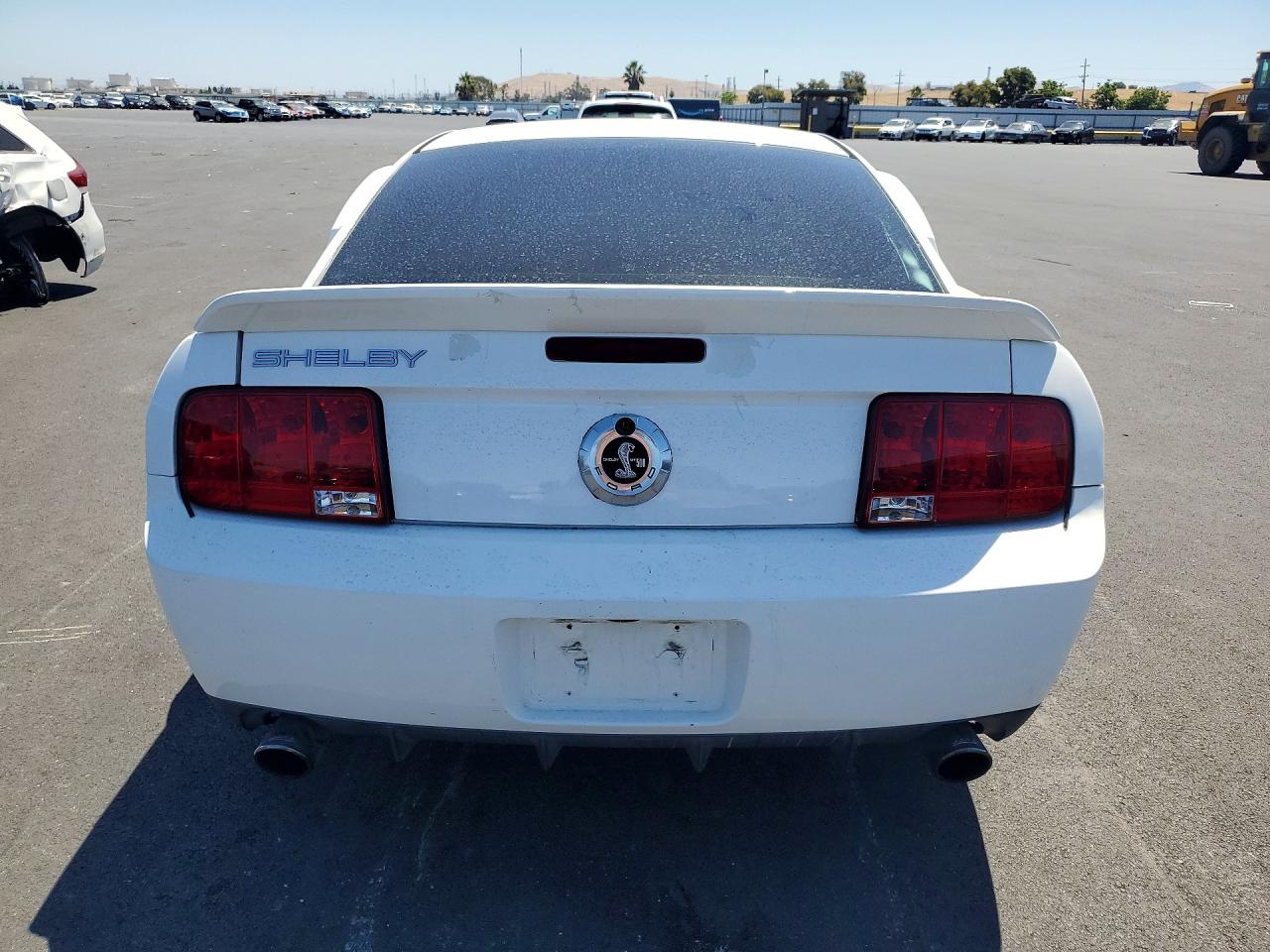 2007 Ford Mustang Shelby Gt500 White vin: 1ZVHT88S875205493