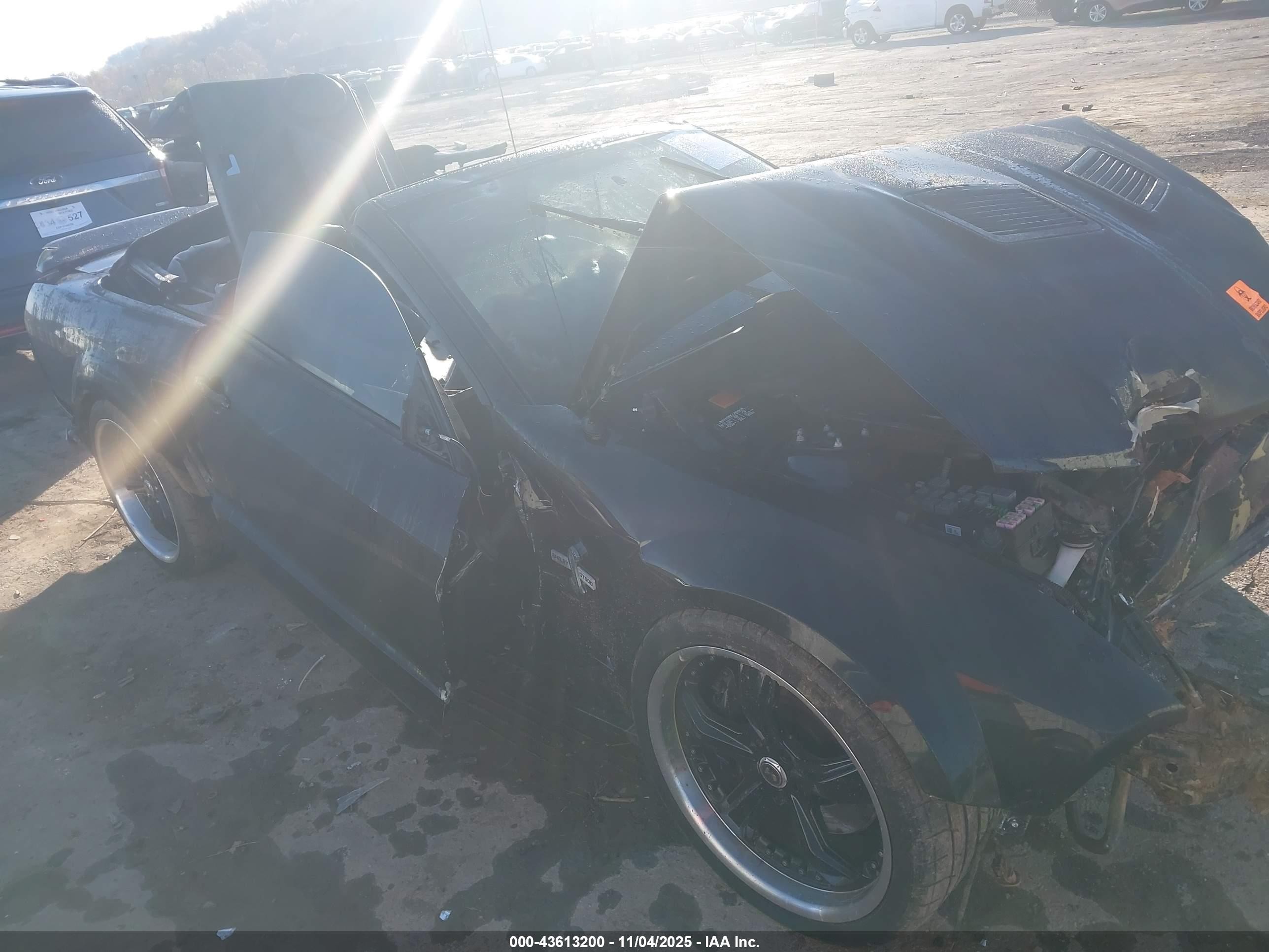 2007 Ford Shelby Gt500   Black vin: 1ZVHT89S075303142