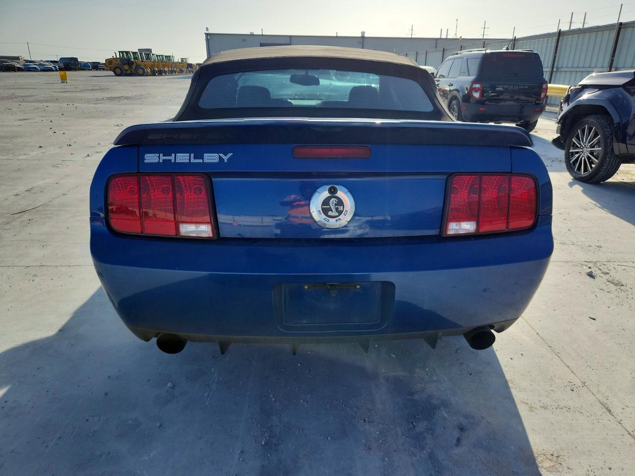 2008 Ford Mustang Shelby Gt500 Синий vin: 1ZVHT89S085113567