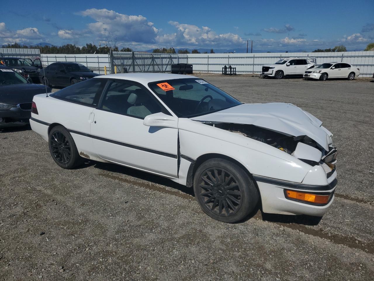 1991 Ford Probe Gl White vin: 1ZVPT20C6M5121441