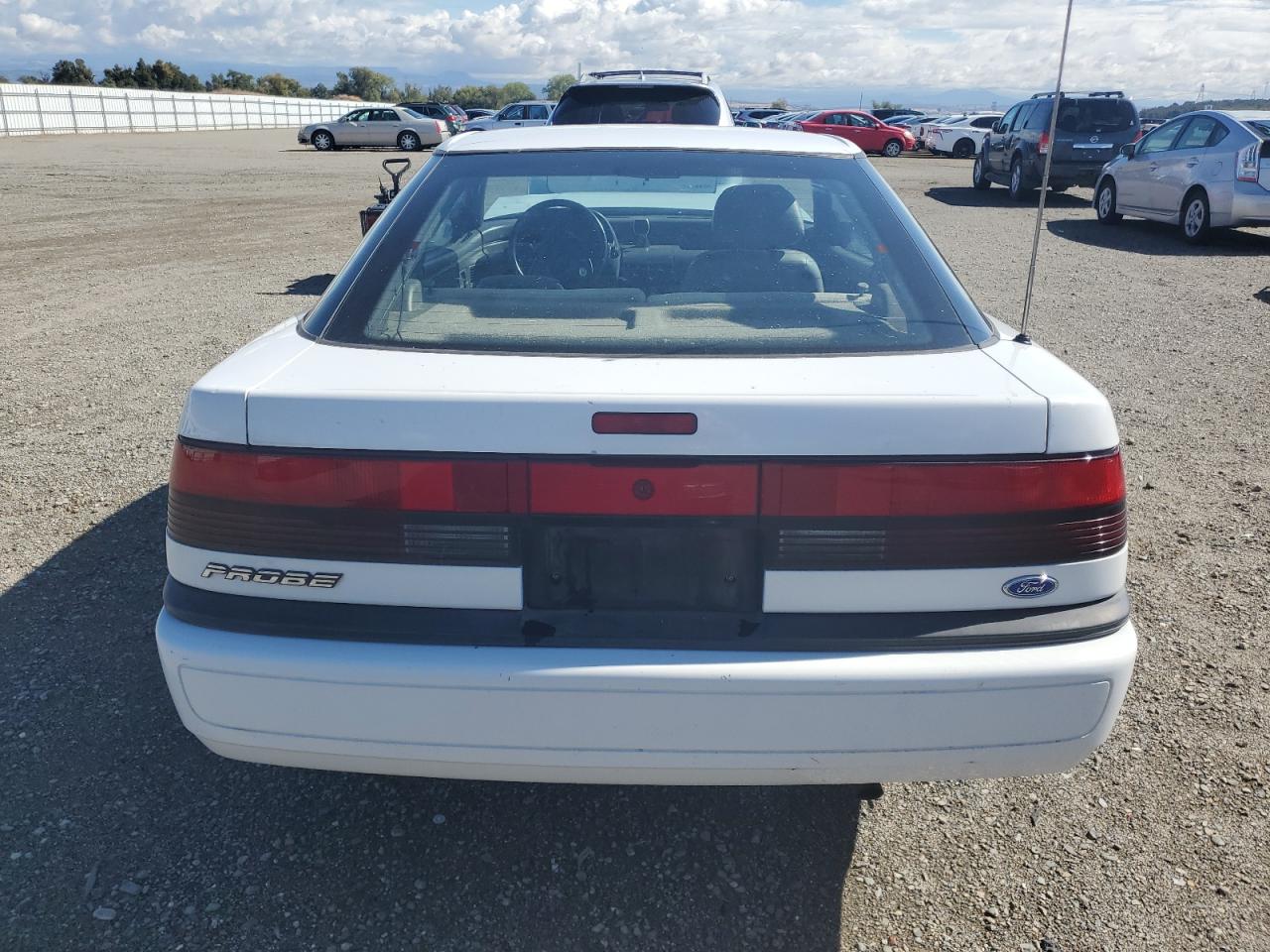 1991 Ford Probe Gl White vin: 1ZVPT20C6M5121441