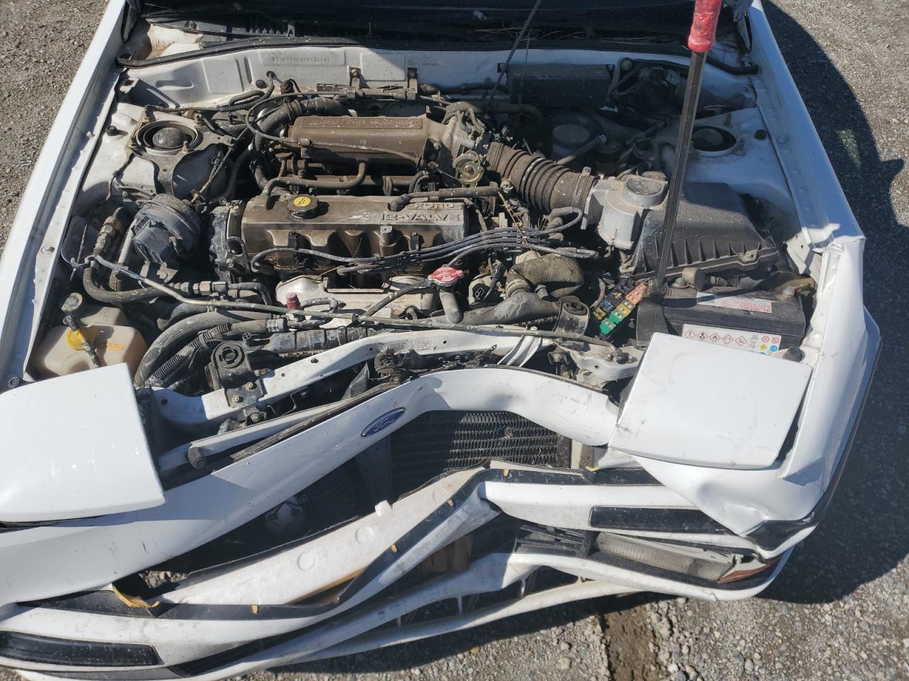 1991 Ford Probe Gl White vin: 1ZVPT20C6M5121441