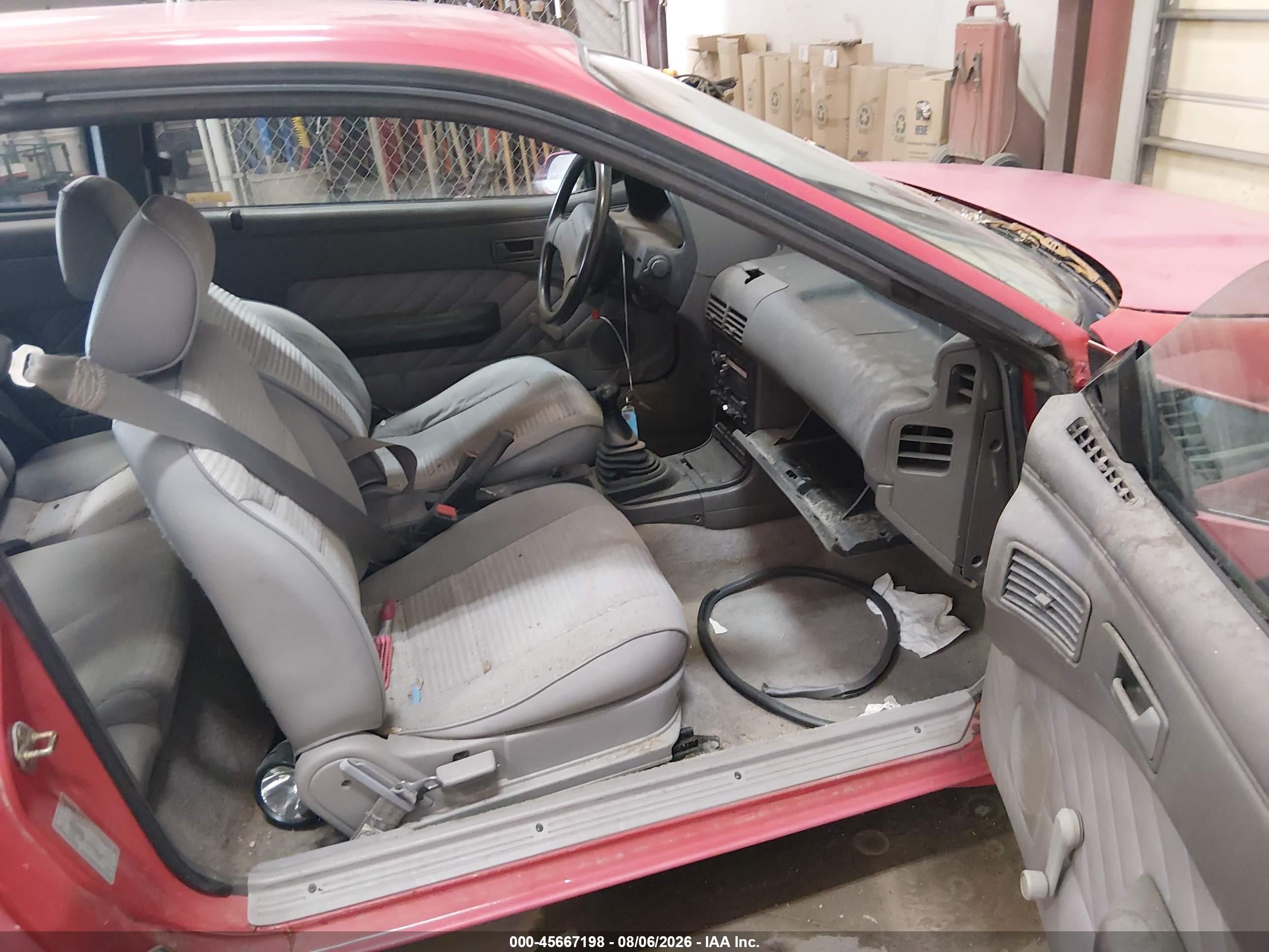 1991 Ford Probe Gl Красный vin: 1ZVPT20C6M5144086