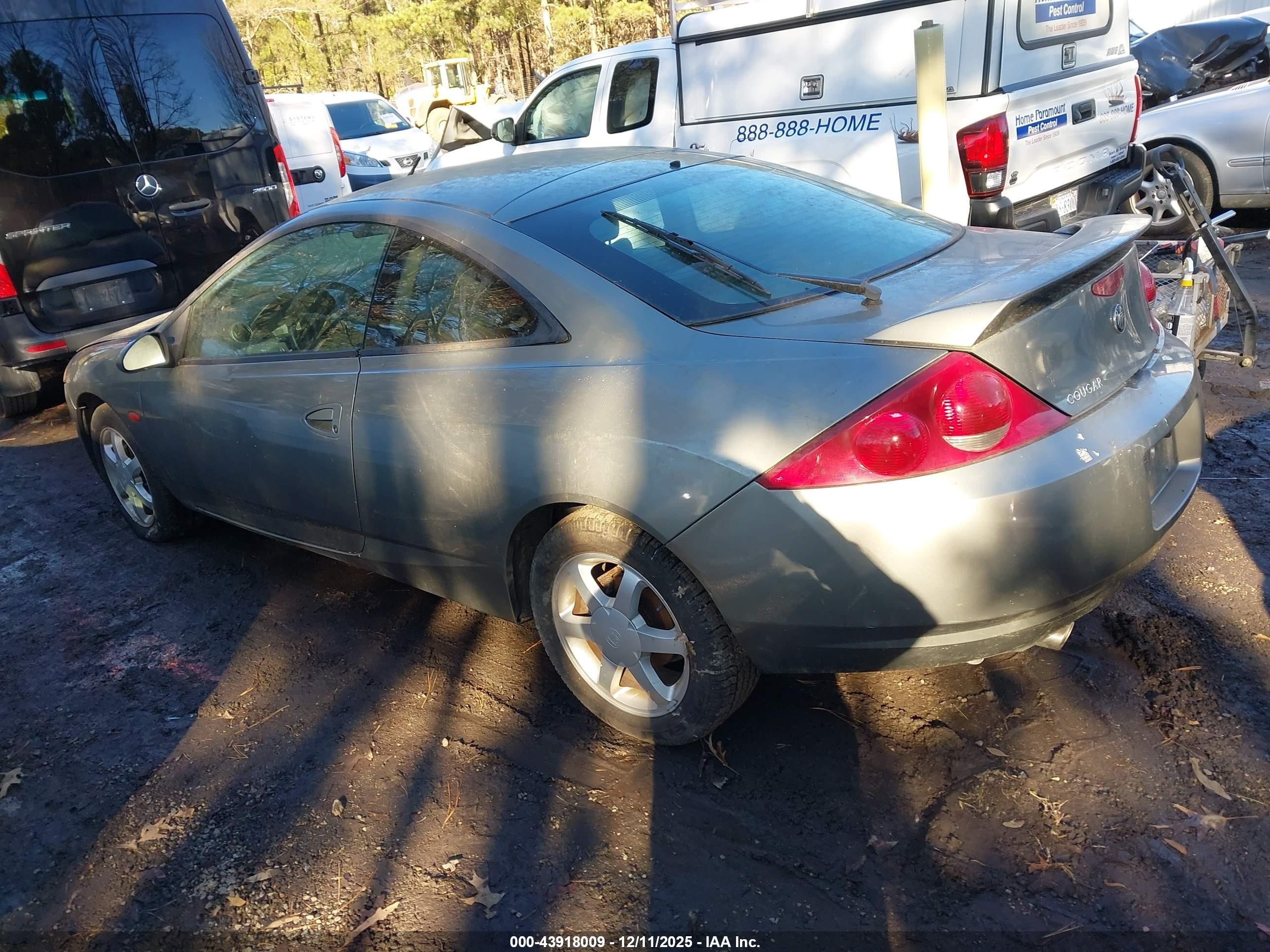 2000 Mercury Cougar V6 Серый vin: 1ZWFT61L1Y5618271