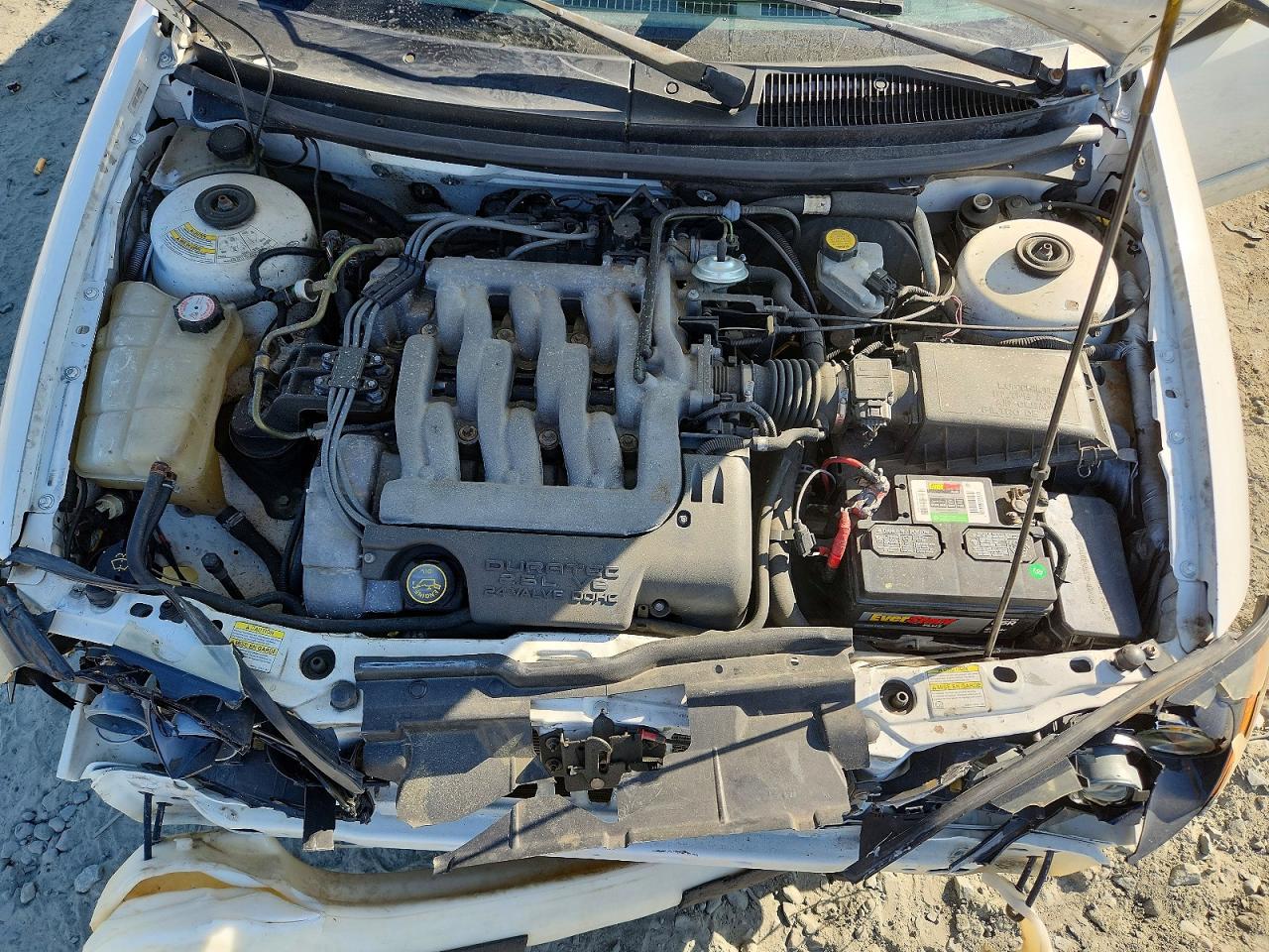 2000 Mercury Cougar V6 Белый vin: 1ZWFT61L2Y5624905
