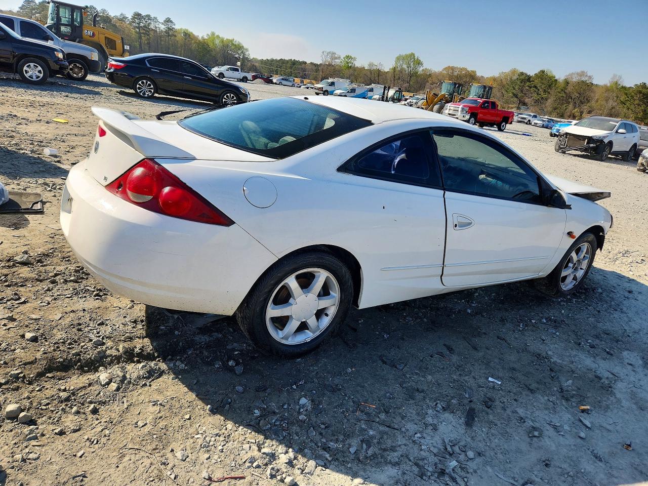 2000 Mercury Cougar V6 Белый vin: 1ZWFT61L2Y5624905