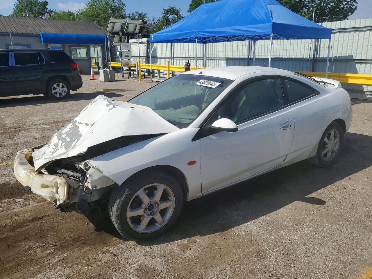 2000 Mercury Cougar V6 Белый vin: 1ZWFT61L2Y5628789